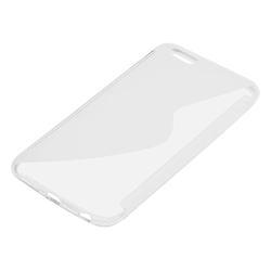 iPhone-kuori 6 6s Plus läpinäkyvä "S"