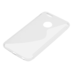 iPhonen kotelo 6 6s läpinäkyvä "S"