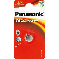 Ισχύς μπαταρίας Panasonic LR44 1 τεμ.