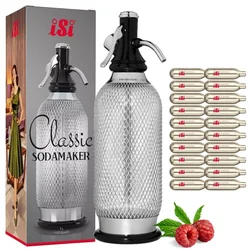 iSi Classic carbonator watersifon 1L + 20 patronen | SET