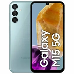 Išmanieji telefonai Samsung Galaxy M15 5G 6,1&quot; Octa Core 4 GB RAM 128 GB Mėlyna