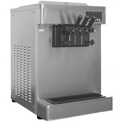 Italian ice cream machine RQM908 | 2 flavors +mix | adjustable | night cooling | aeration pump | 2x7 l