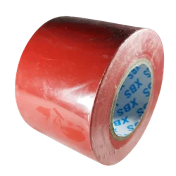Изолационна лента 20m x 50mm широка червена