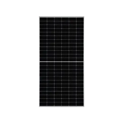 JA Solar 570 Wp double-sided photovoltaic panel, 22.1%, efficiency half-cut N-type cells, silver frame