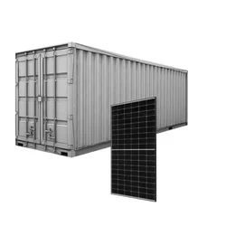 JA SOLAR JAM60D42 BIFACIAL 525W LB must raam (N-tüüpi) MC4 - konteiner