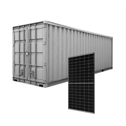 JA SOLAR JAM66S30-HC 505/MR MONO 505W Cadru negru - CONTAINER