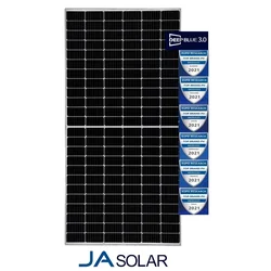 JA SOLAR JAM72D30-565/LB Ημικύτταρο Bificial Double Glass Module 565W