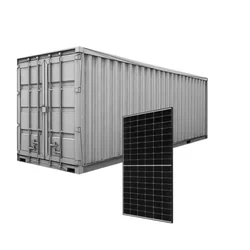 JA SOLAR JAM72D42-625/LB Puolikennoinen Bifacial Double Glass Module-Container