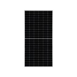 JA Solární fotovoltaický panel 570 Wp oboustranný, účinnost 22.1%, polořezané články typu N, stříbrný rám