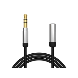 JACK produžni kabel 3,5mm 1m ravni METALNI