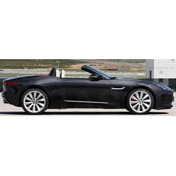 JAGUAR F-Type – CHROM-Streifen an dekorativen Chrom-Seitentüren