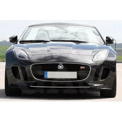 Jaguar F Type - Chrome Strips Grill Chrome Dummy Bumper Tuning