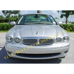 Jaguar X Type — Chrome Strips Grill Chrome Dummy Bufer Tuning