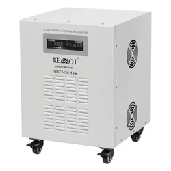 Jednofázový stabilizátor napätia servomotora 2 zásuvky 15000 VA/10500 W - Kemot URZ3426-15K