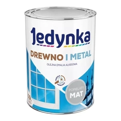 Jedynka alkyd enamel matte gray 0,9L