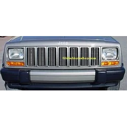 Jeep Cherokee - Chrome Strips Grill Chrome Dummy Bumper Tuning