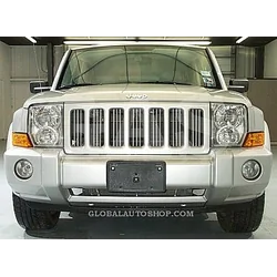 Jeep Commander — Chrome Strips Grill Chrome Dummy Bufer Tuning