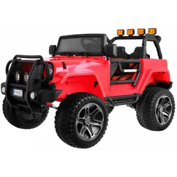 Jeep Off-Road Powered Battery Monster 4x4 Red Remote Control Seat Adjustment