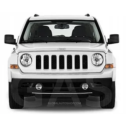 Jeep Patriot — Chrome Strips Grill Chrome Dummy Bufer Tuning