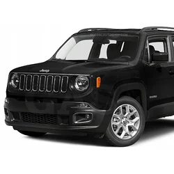 Jeep Renegade — Chrome Strips Grill Chrome Dummy Bufer Tuning