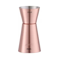 Jigger – paletta da barista, Bar up, rame, 25ml/50ml, ø42x(H)86mm