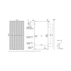 Jinko Solar 460W JKM460M-60HL4-V cadre noir