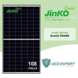 Jinko Solar JKM410M-54HL4-V cadre noir // Jinko Solar 410W cadre noir