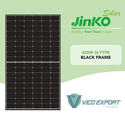 Jinko Solar JKM420N-54HL4-V // Jinko Solar 420W N-tip // Cadru negru