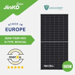Jinko Solar JKM565N-72HL4-BDV // BIFACIAL Jinko Solar 565W Соларен панел // N-тип