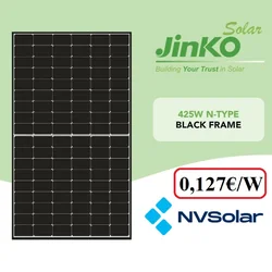 Jinko Tiger 54HL4-(V)- 420W N-тип черна рамка