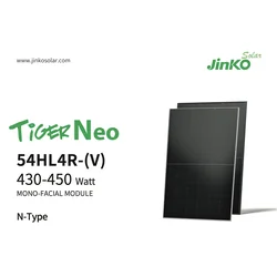 Jinko Tiger Neo N-típus 54HL4R-(V) 450 Watt JKM450N-54HL4R-V-BF