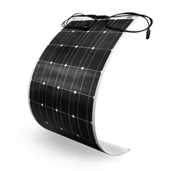 Joustava aurinkopaneeli Green Cell GC -aurinkopaneeli 100W / Yksikiteinen / 12V 18V / ETFE / MC4