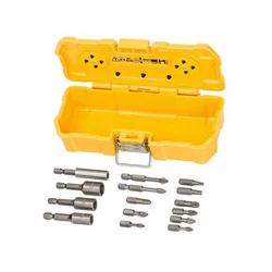 Juego de destornilladores DeWalt MagBox 15 uds.