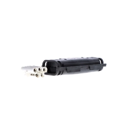 Junta de gel pasante con conector de tornillo (negro) EASY 4V