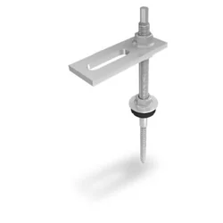 K2 anchor screw M12x250 (for roofs covered with sheet metal, shingles and bitumen)