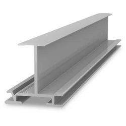 K2 Insertion Rail 40mm, aluminum mounting rail, 5,10m