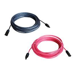 Kabel mit Steckern und Buchsen MC4 - Verlängerungskabellänge 10m