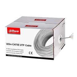 Καλώδιο UTP Dahua PFM920I-5EUN 100% χαλκός 0.45 mm CAT5E, Ρολό 305m