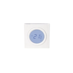kambario termostatas BasicPlus2 WT-D su ekranu, maitinimo įtampa 230V, temperatūros diapazonas 5-35°C