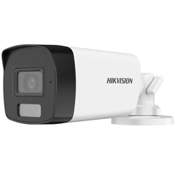 Kamera monitorująca 2MP, obiektyw 2.8mm, IR 40m, WL 40m, Mikrofon, IP67 - Hikvision DS-2CE17D0T-LFS-2.8mm