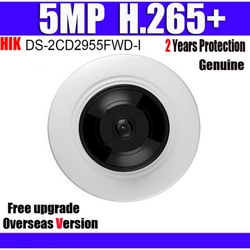 Kamera monitorująca Hikvision Dome IP DS-2CD2955FWD-I, 5 MP, IR 8 m, 1.05 mm typu rybie oko