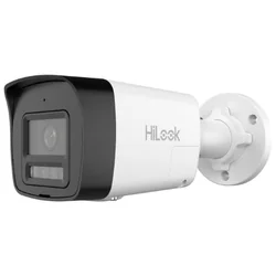 Kamera monitorująca Hikvision HiLook IP IPC-B140HA-LUF/SL, 4MP, podwójne oświetlenie 30m, 2.8mm, mikrofon, głośnik, gniazdo microSD, PoE, IP67