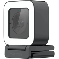 Κάμερα παρακολούθησης WEB 2 Φακός Megapixel 3.6mm Μικρόφωνο Plug-and-play Hikvision IDS-UL2P/BK