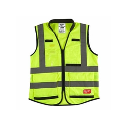 Kamizelka odblaskowa Milwaukee Premium Yellow S/M