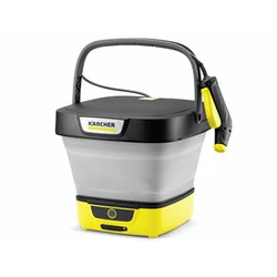 Karcher OC 3 Αναδιπλούμενο ασύρματο πλυντήριο υψηλής πίεσης 7,2 V | 50 bar | 2 l/min | Βούρτσα άνθρακα | καλώδιο USB