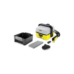 Karcher OC 3 Pet Mobil Akku-Hochdruckreiniger 9,5 V | 5 bar | 2 l/min | Kohlebürste | AC-Ladegerät