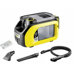 Karcher SE 3-18 Kompakt sladdlös dammsugare 18 V | 1,7 l | L| Kolborste | Utan batteri och laddare