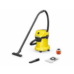 Karcher WD 3 V-17/4/20 sähköinen pölynimuri 1000 W | 17 l | Pölyluokka: L | 230 V