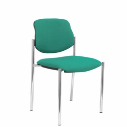 Καρέκλα υποδοχής Villalgordo P&C BALI456 Δερμάτινο Σμαραγδί Πράσινο