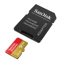 Карта пам'яті SanDisk microSDXC, 256GB, UHS-I, клас 10, 80MB/s + адаптер